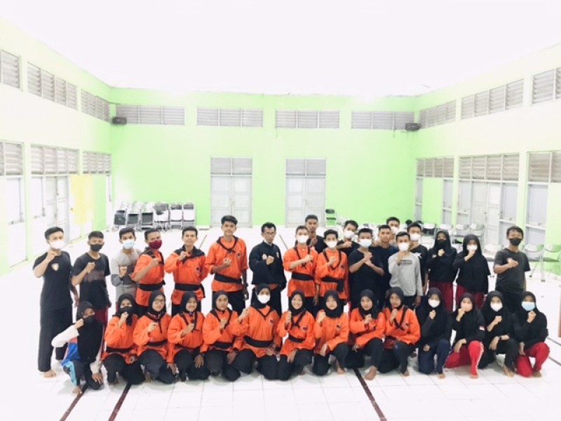 Pelantikan Pengukuhan Anggota Baru, Ekskul Pecak Silat Tajimalela..